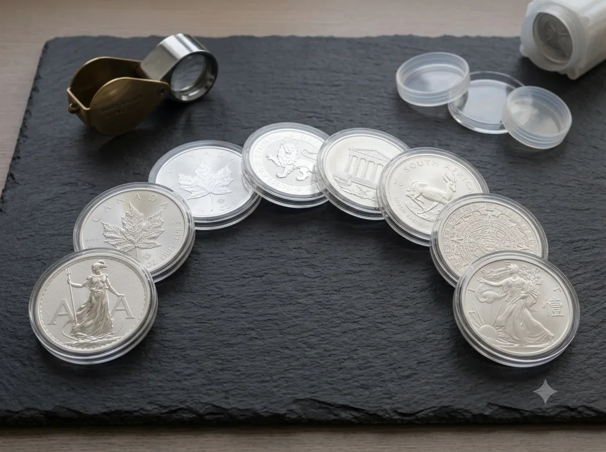 World bullion coins